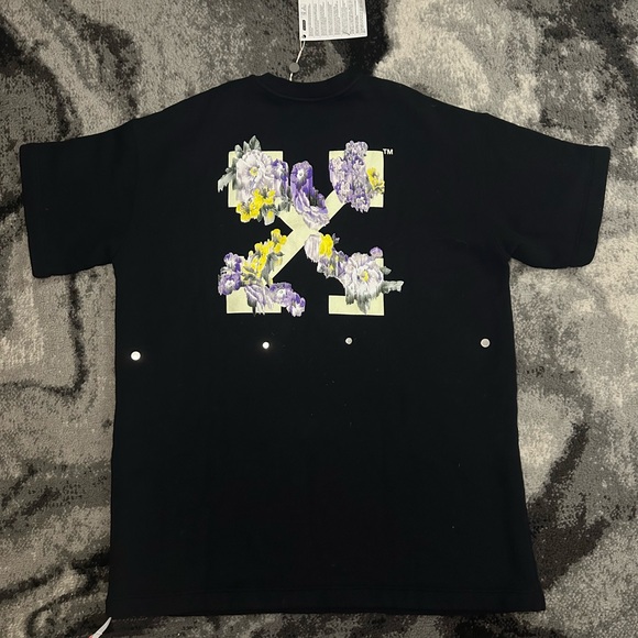 Off-white floral arrows snap t-shirt dress - Picture 6 of 8